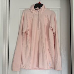Pink lightweight sweatshirt